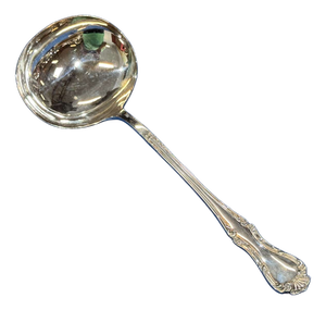 Silver-Plated Metal Ladle with Russell Pattern from Mappin & Webb