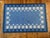 Textile Scandinavian Modern Blue Rölakan Flatweave Rug by Berit Koenig Woelfer, Sweden, 1960s For Sale - Image 7 of 16