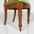 Antique Italian Wood and Colored Striped Silk Chairs, 1850s, Set of 4 For Sale - Image 4 of 18