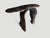 Contemporary Andrianna Shamaris Sculptural Mahogany Wood Console Table Or Desk For Sale - Image 3 of 5
