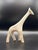 2020s Minimalist Matte White Giraffe Sculpture – Modern Ceramic Decorative Object For Sale - Image 5 of 6