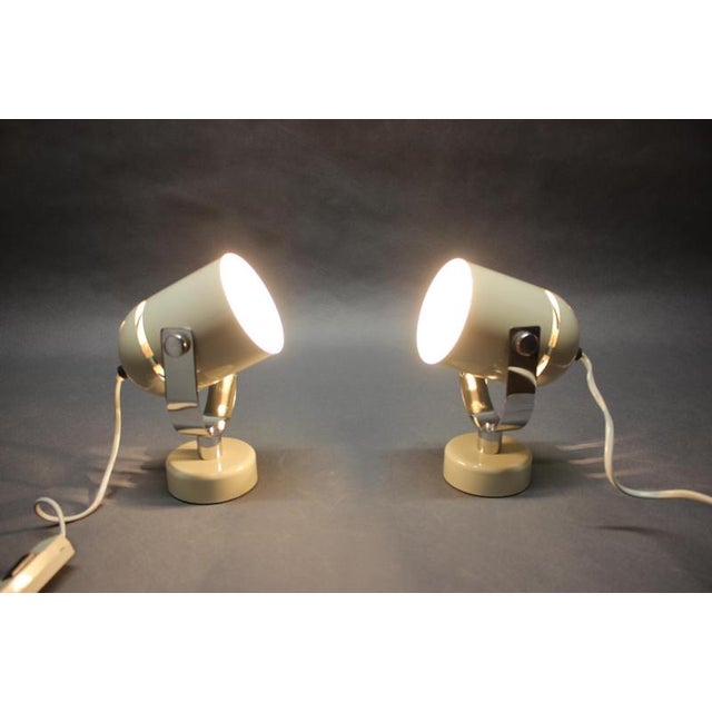 Mid-Century Wall Lamps by Stanislav Indra, Former Czechoslovakia, 1970s, Set of 2 For Sale - Image 9 of 12