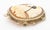 Early 20th Century Vintage Carved Shell Cameo Gold and Diamond Pin For Sale - Image 5 of 6