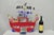 Modern Noah's Ark Cut Steel Metal Colorful Judaica Art Hannukah Menorah Candelabra Sculpture, Unsigned. Sculpture is...