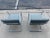 Ink Blue Late 20th Century Thonet Tubular Chrome Brno Chairs by Mies Van Der Rohe For Sale - Image 8 of 13