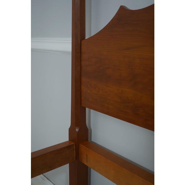 Eldred Wheeler Queen Size Pencil Post Bed For Sale - Image 14 of 16