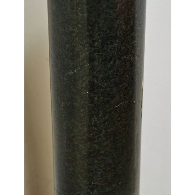 19th Century Marble Column in Green Marble For Sale - Image 4 of 7
