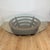Sculptural Coffee Table with Concentric Rings in Glass and Wood, 1985 For Sale - Image 9 of 14