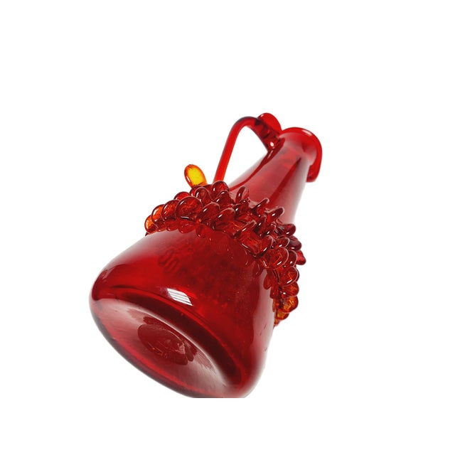 Pitcher by J. Słuczan-Orkusz for Cracow Institute for Glassworks, Poland, 1970s For Sale - Image 14 of 16