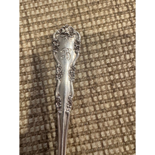 Gorham Antique Sterling Silver Boullion Spoon For Sale In Detroit - Image 6 of 6