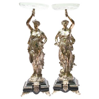 Gregoire Bronze Figurines, Set of 2 For Sale