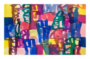 Melissa Meyer "Ambassade 44", Painting