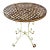 Early 20th Century Wrought Iron Bistro Table For Sale