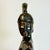1970s Vintage Folk Art Neoclassical Roman Centurion Warrior Sculpture Bust, Artist Signed For Sale - Image 12 of 14