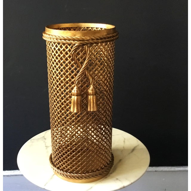 Vintage Italian Regency Umbrella Stand by Li Puma, 1950s, in Very Good conditions. Designed 1950 to 1959 I have official...
