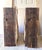 Tan Antique Georgian Wood Corbels Pair 33” Tall For Sale - Image 8 of 9