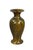 Large 20th century Neoclassical jade mable vase. Features a greenish yellow tone with beautiful color and patina....