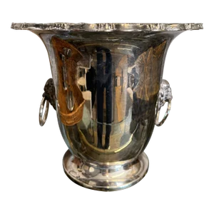 Leonard Italy Lions Head Handled Ice Bucket