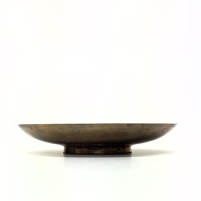 Eclectic Brass and Gold-Plated Wall Plate Curation - Group of 7 For Sale In Miami - Image 6 of 12