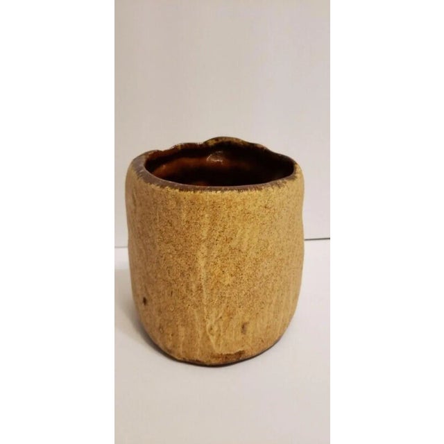 Mid-Century Modern Haeger Sandstone Lion Head Planter For Sale - Image 6 of 11