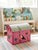Handmade Madagascar Woven Raffia Toucan Children's Toy Box & Storage Trunk For Sale - Image 10 of 12