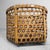 Mid-Century Modern Shōwa Japanese Bamboo Baskets, 1950, Set of 2 For Sale - Image 3 of 9