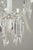Mid 20th Century Vintage Traditional Crystal Chandelier With Sculpted Spear Drops For Sale - Image 5 of 12