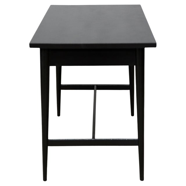 Wood Paul McCobb Black Nightstand or Side Table, Planner Group by Winchendon Furniture, 1950s For Sale - Image 7 of 9