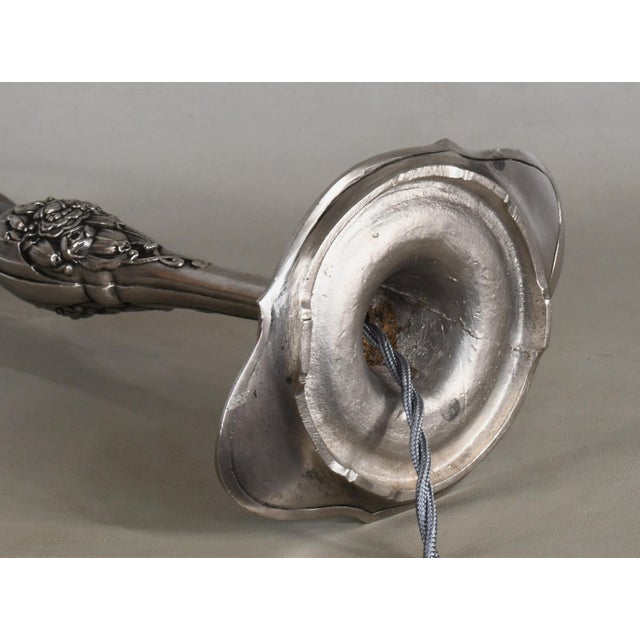 French Art Deco Lamp by Lorrain Daum - 1930 France For Sale - Image 12 of 14