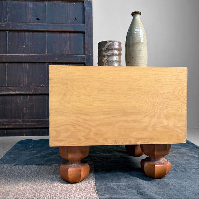 Vintage Japanese Shogi Plant Stand, 1960s For Sale - Image 3 of 13