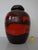 Black Large Pop Art Model 286-42 Vase in Glazed Lava Ceramic from Scheurich, Germany, 1970s For Sale - Image 8 of 18