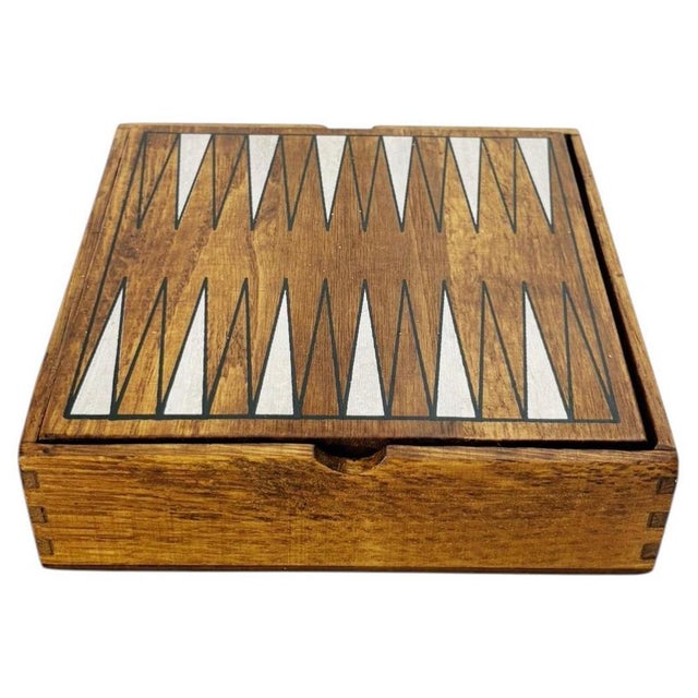 Wooden Box, France, 1980s For Sale - Image 9 of 9