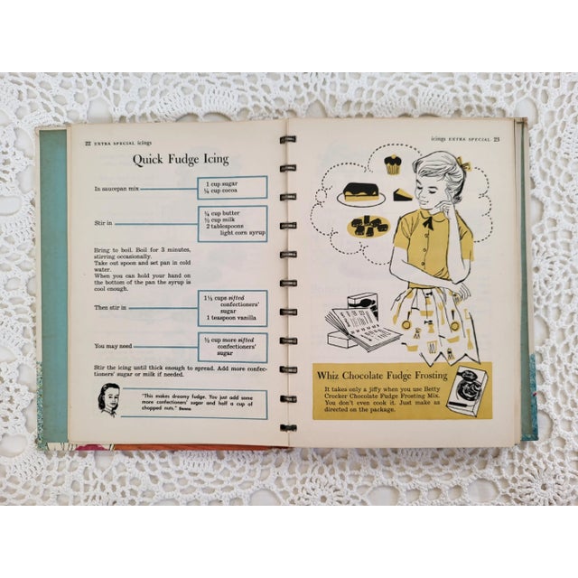 Mid-Century Modern 1950s Betty Crocker’s Cook Book for Boys & Girls For Sale - Image 3 of 10