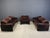 Cassina Vintage Maralunga Sofa Set by Vico Magistretti for Cassina, 1973, Set of 3 For Sale - Image 4 of 18
