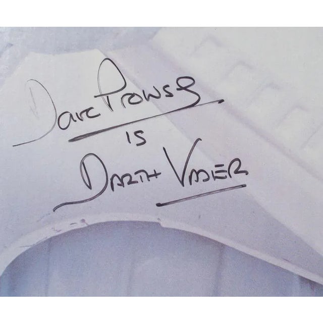 Paper Star Wars Stormtrooper in Cardboard by David Prowse, 1993 For Sale - Image 7 of 8