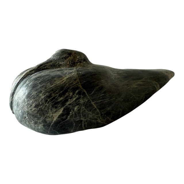 Hand Carved Soapstone Sculpture of a Bird For Sale