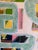 Large 36x48 Contemporary Abstract Acrylic Painting on Canvas – Mint & Pastel Expressions For Sale In Atlanta - Image 6 of 10