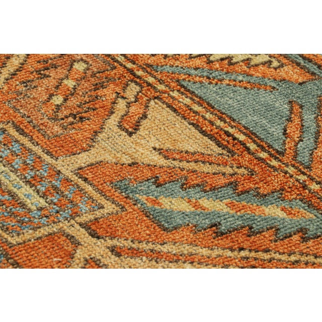 Hand-knotted in wool, this 2x3 custom classic oriental rug from Rug & Kilim showcases a bold composition of tribal...
