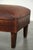 Vintage Brown Ottoman in Sheepskin Leather For Sale - Image 9 of 11