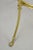Italian Hollywood Regency Brass Swan Tripod 2 Tier Round Occasional Side Table Base For Sale - Image 12 of 12