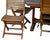 Les Jardins Teak Wood Patio Table and Eight Chairs Set Signed Outdoor Dining For Sale - Image 13 of 15