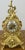 Vintage Rococo Mantel Clock in Brass For Sale - Image 14 of 14