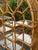 Brown Vintage 1970s Arched Bamboo Étagère With Glass Shelves | Palm Beach Regency Coastal Bookcase For Sale - Image 8 of 11