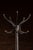Antique Rotating Cast Iron Barbershop Coat Rack Umbrella Stand For Sale - Image 4 of 6