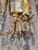 1970s Pair of Vintage Parcel-Gilt and Metal Two-Light Sconces For Sale - Image 5 of 5