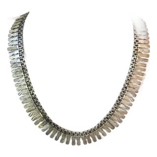 Vintage Sterling Silver Necklace - Mexico For Sale