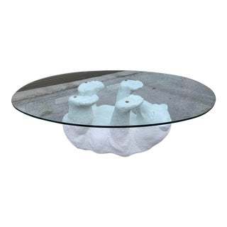 1960s Figurative Bear Cub Cocktail Table For Sale