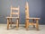 Brutalist Vintage Brutalist Oak Dining Chairs, 1960s, Set of 6 For Sale - Image 3 of 15
