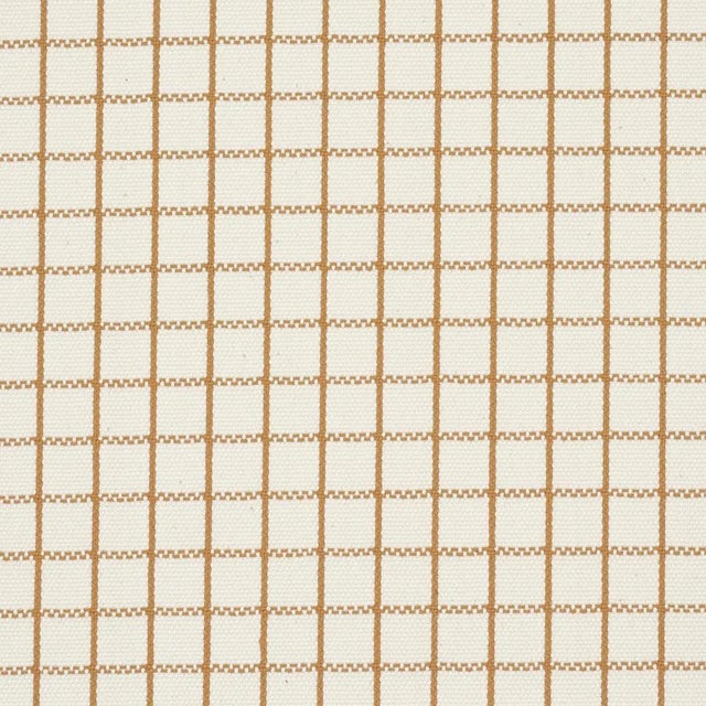 Schumacher SAMPLE - Schumacher X Mark D. Sikes Georgie Reversible Check Fabric In Neutral For Sale - Image 4 of 5