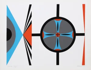 Navaho, Dorothy Dehner Screen Print